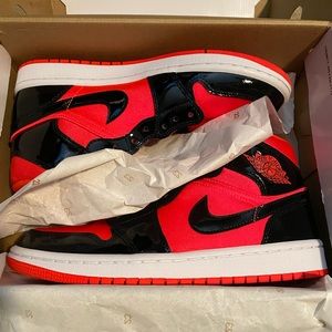 NEW patent bright Jordan 1s!  🔥🔥